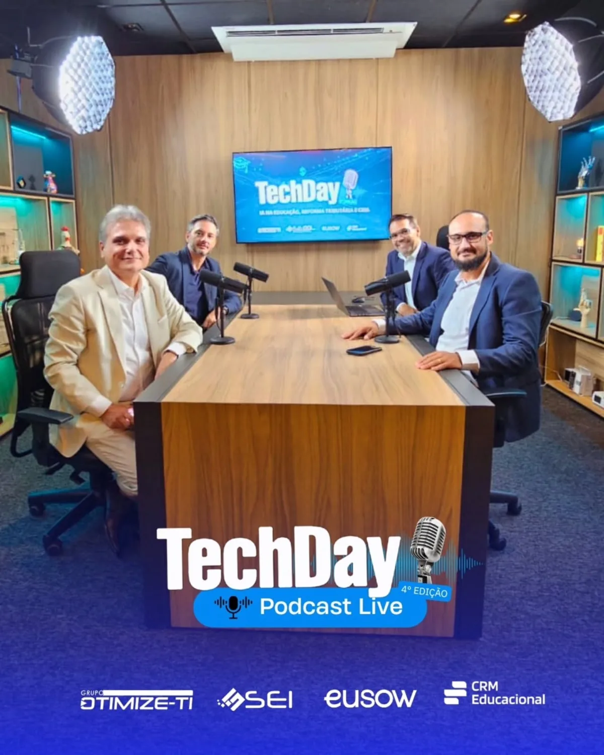 Edgar Madruga no TechDay Podcast Live